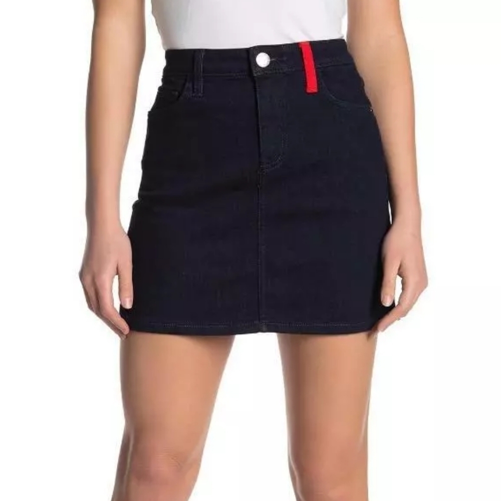 Current Elliot 5 Pocket Mini Denim Skirt 25